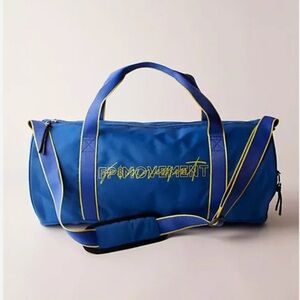 Free People Vibrant Blue Travel Bag